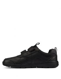 CLARKS Kids' Leather Riptape School Shoes (Kid Size 10-4) 6 CLARKS Kids' Leather Riptape School Shoes (Kid Size 10-4) -Cheap School Uniform Store SD 01 T94 3008 Y0 X EC 4