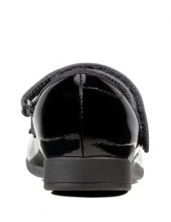 CLARKS Kids' Leather Riptape Bow Mary Jane Shoes (Kid Size 10-2.5) 4 CLARKS Kids' Leather Riptape Bow Mary Jane Shoes (Kid Size 10-2.5) -Cheap School Uniform Store SD 01 T94 3103P Y1 X EC 2