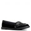 CLARKS Shoes Kids' Leather Slip-on Loafers (Youth Size 3-8)