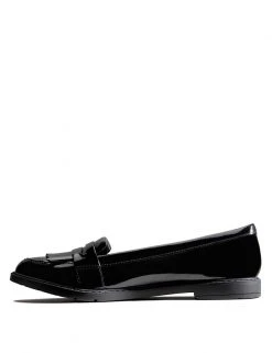 CLARKS Shoes Kids' Leather Slip-on Loafers (Youth Size 3-8) -Cheap School Uniform Store SD 01 T94 3170P Y1 X EC 4