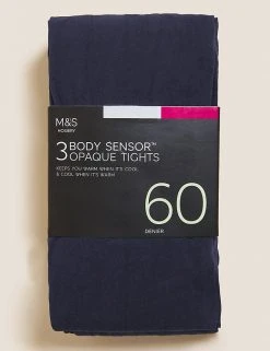M&S Collection 3pk 60 Denier Body Sensor™ Tights 13 M&S Collection 3pk 60 Denier Body Sensor™ Tights -Cheap School Uniform Store SD 02 T60 2209 F0 X EC 0