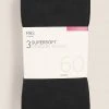 M&S Collection 3pk 60 Denier Supersoft Opaque Tights 1 M&S Collection 3pk 60 Denier Supersoft Opaque Tights -Cheap School Uniform Store SD 02 T60 2250 Y0 X EC 0