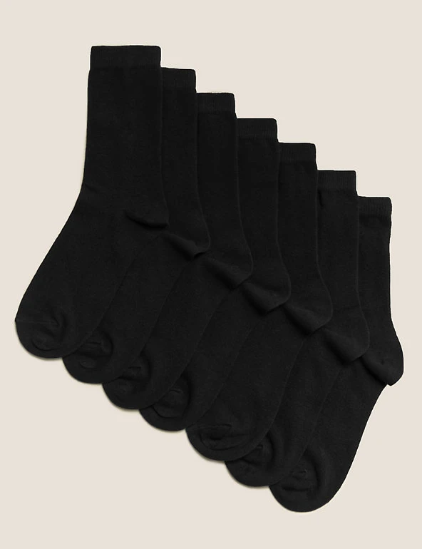 7pk of Ankle School Socks M&S Collection 7pk Of Ankle School Socks -Cheap School Uniform Store SD 04 T64 2030S Y0 X EC 0