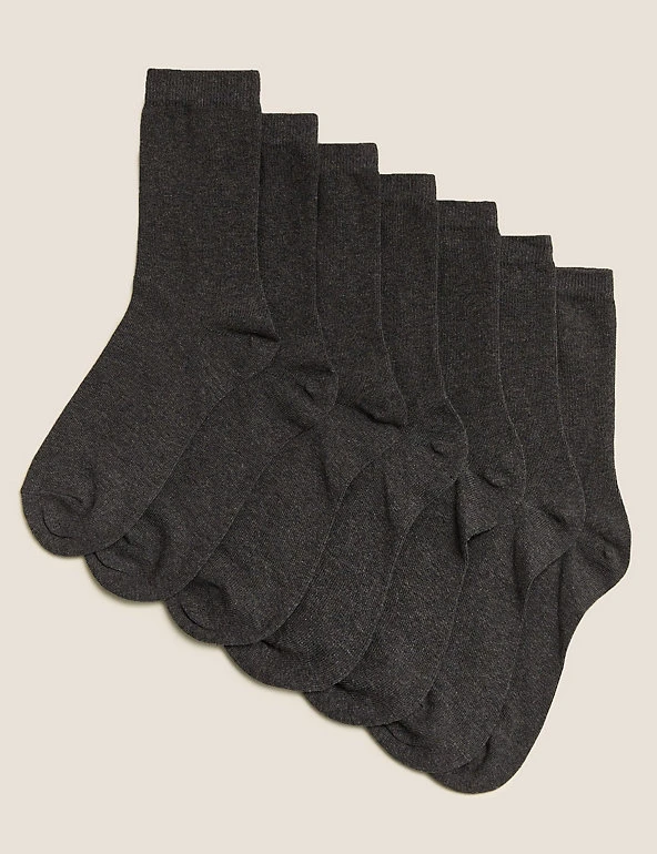 7pk of Ankle School Socks M&S Collection 7pk Of Ankle School Socks -Cheap School Uniform Store SD 04 T64 2034S UT X EC 0