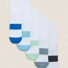 M&S Collection Socks & Tights 5pk Cotton Rich Sports Socks 1 M&S Collection Socks & Tights 5pk Cotton Rich Sports Socks -Cheap School Uniform Store SD 04 T64 2056S Z0 X EC 90
