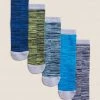 M&S Collection 5pk Cotton Rich Socks -Cheap School Uniform Store SD 04 T64 4928B ZZ X EC 0