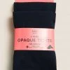 M&S Collection 2pk Of 100 Denier Tights -Cheap School Uniform Store SD 04 T64 5702L F0 X EC 0
