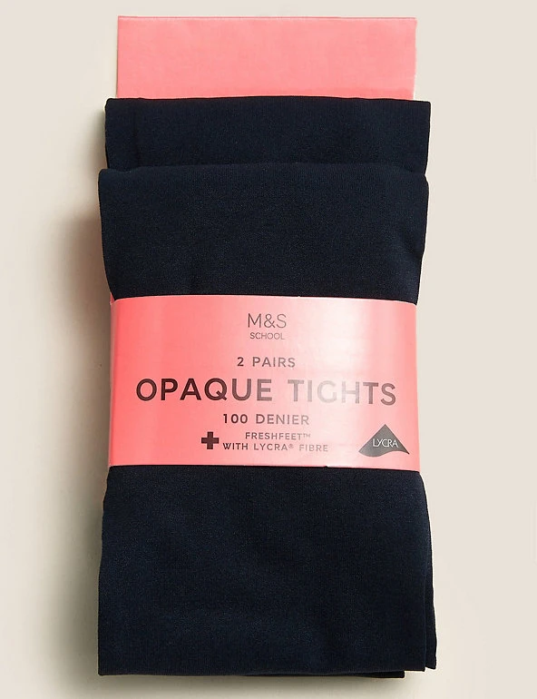 2pk of 100 Denier Tights M&S Collection 2pk Of 100 Denier Tights -Cheap School Uniform Store SD 04 T64 5702L F0 X EC 0