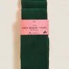 M&S Collection Socks & Tights 3pk Of Body Sensor™ School Tights