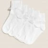 M&S Collection 5pk Of Frill Ankle Socks 1 M&S Collection 5pk Of Frill Ankle Socks -Cheap School Uniform Store SD 04 T64 6873G Z0 X EC 0