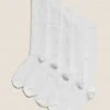 M&S Collection Socks & Tights 5pk Of Knee High Pelerine Socks 1 M&S Collection Socks & Tights 5pk Of Knee High Pelerine Socks -Cheap School Uniform Store SD 04 T64 8038 Z0 X EC 0