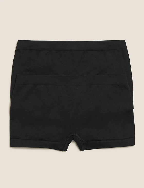 2pk Seamfree Shorts (6-16 Yrs) M&S Collection Underwear 2pk Seamfree Shorts (6-16 Yrs) -Cheap School Uniform Store SD 04 T71 3476S Y0 X EC 0