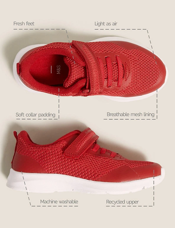 Kids' Freshfeet™ Riptape Trainers (5 Small - 3 Large) Light As Air™ Footwear Kids' Freshfeet™ Riptape Trainers (5 Small - 3 Large) -Cheap School Uniform Store SD 04 T72 1872U B0 X EC 90