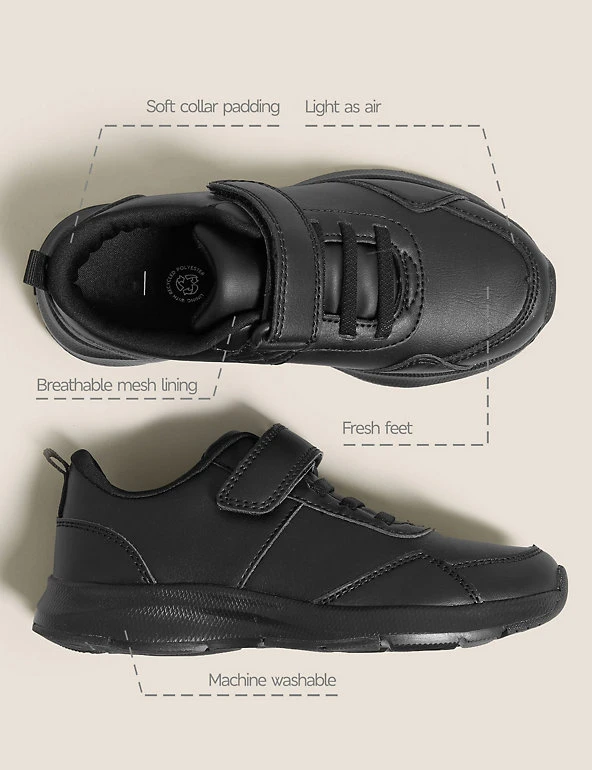 Light As Air™ Footwear Kids' Freshfeet™ Trainers (5 Small - 12 Small) 4 Light As Air™ Footwear Kids' Freshfeet™ Trainers (5 Small - 12 Small) - Image 2