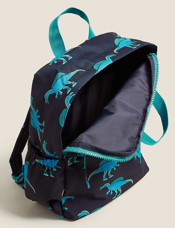 M&S Collection Accessories Kids’ Dinosaur Water Repellent Nursery Backpack 7 M&S Collection Accessories Kids’ Dinosaur Water Repellent Nursery Backpack - Image 5