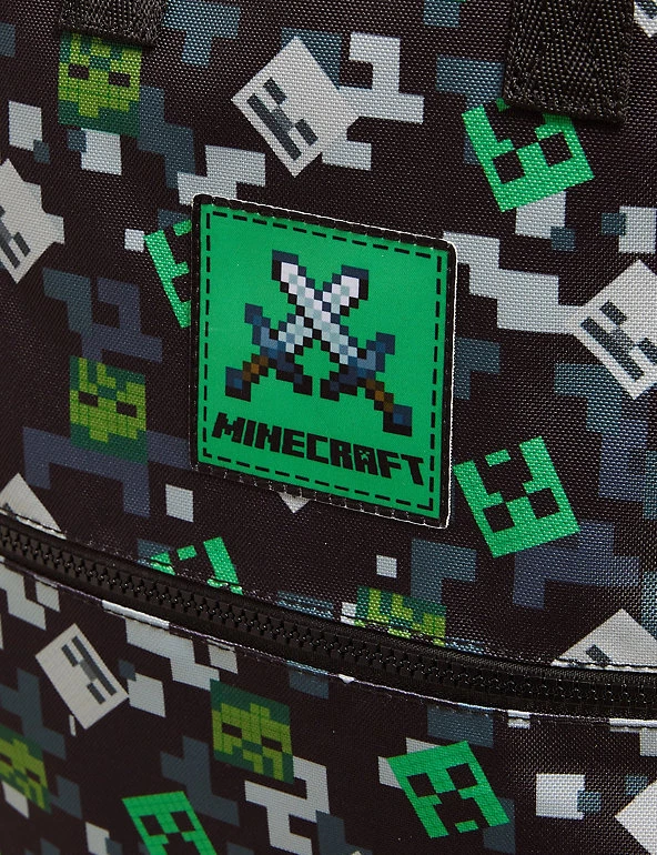 Kids’ Minecraft™ Water Repellent School Backpack M&S Collection Accessories Kids’ Minecraft™ Water Repellent School Backpack -Cheap School Uniform Store SD 04 T72 6137F Y0 X EC 2