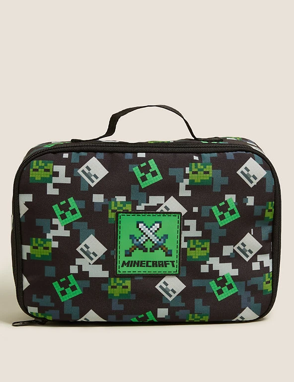 Kids' Minecraft™ Lunch Box M&S Collection Lunchboxes Kids' Minecraft™ Lunch Box -Cheap School Uniform Store SD 04 T72 7025F Y0 X EC 0