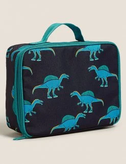M&S Collection Lunchboxes Kids' Dinosaur Print Lunch Box -Cheap School Uniform Store SD 04 T72 7026J F0 X EC 2