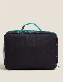 M&S Collection Lunchboxes Kids' Dinosaur Print Lunch Box -Cheap School Uniform Store SD 04 T72 7026J F0 X EC 3