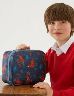 M&S Collection Lunchboxes Kids' Spider-Man™ Lunch Box -Cheap School Uniform Store SD 04 T72 7027J ZZ X EC 1