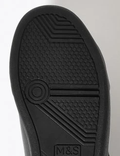 M&S Collection Kids' Leather Riptape School Shoes (13 Small- 9 Large) -Cheap School Uniform Store SD 04 T72 8449B Y0 X EC 3