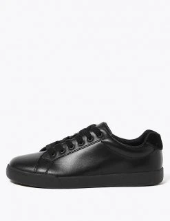 M&S Collection Footwear Kids' Leather Freshfeet™ Trainers (13 Small - 9 Large) 4 M&S Collection Footwear Kids' Leather Freshfeet™ Trainers (13 Small - 9 Large) -Cheap School Uniform Store SD 04 T72 8464B Y0 X EC 1