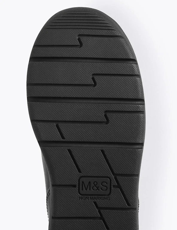 M&S Collection Kids’ Leather Riptape School Shoes (8 Small - 1.5 Large) 7 M&S Collection Kids’ Leather Riptape School Shoes (8 Small - 1.5 Large) - Image 5