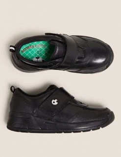 M&S Collection Kids' Leather Riptape Football School Shoes (8 Small - 1 Large) 4 M&S Collection Kids' Leather Riptape Football School Shoes (8 Small - 1 Large) -Cheap School Uniform Store SD 04 T72 8556B Y0 X EC 1