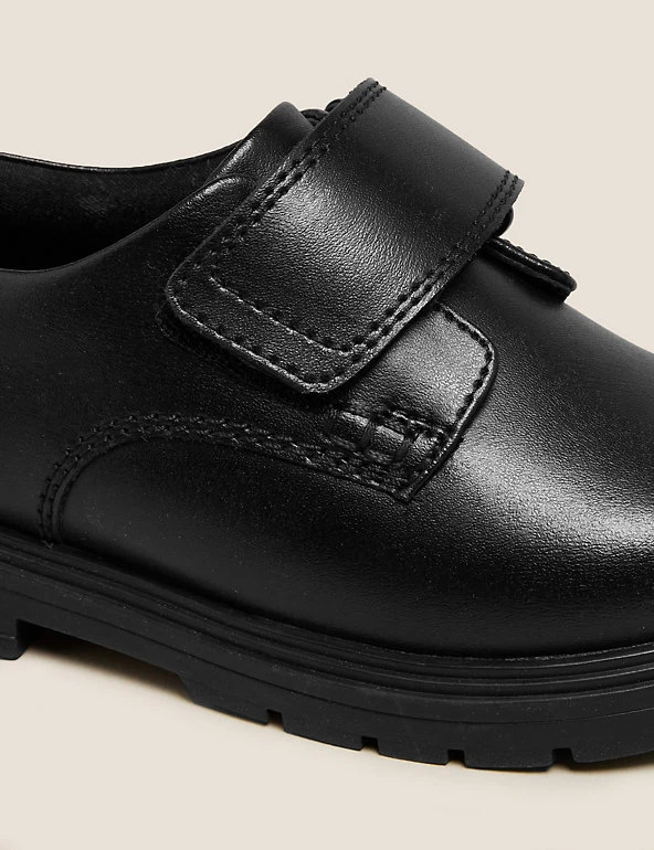 Kids' Leather Riptape School Shoes (8 Small - 1 Large) M&S Collection Kids' Leather Riptape School Shoes (8 Small - 1 Large) -Cheap School Uniform Store SD 04 T72 8558B Y0 X EC 2