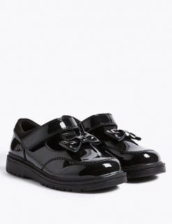 M&S Collection Kids’ Leather T-Bar School Shoes (8 Small - 1 Large)
