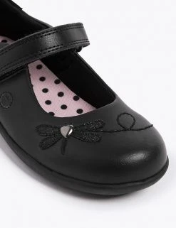 M&S Collection Kids’ Leather Flashing Light School Shoes (8 Small -1 Large) -Cheap School Uniform Store SD 04 T72 8649B Y0 X EC 2