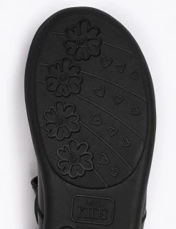 M&S Collection Kids’ Leather Flashing Light School Shoes (8 Small -1 Large) -Cheap School Uniform Store SD 04 T72 8649B Y0 X EC 3