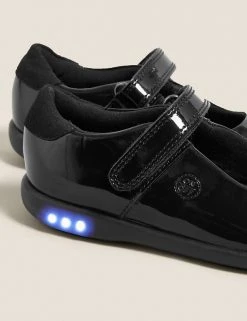 M&S Collection Footwear Kids' Leather Flashing Light School Shoes (8 Small - 1 Large) 4 M&S Collection Footwear Kids' Leather Flashing Light School Shoes (8 Small - 1 Large) -Cheap School Uniform Store SD 04 T72 8664B Y0 X EC 2