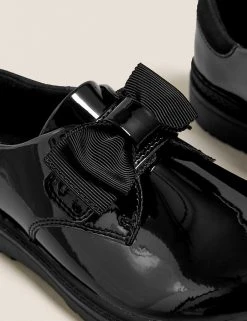 M&S Collection Kids' Leather Freshfeet™ Bow School Shoes (8 Small - 1 Large) 11 M&S Collection Kids' Leather Freshfeet™ Bow School Shoes (8 Small - 1 Large) -Cheap School Uniform Store SD 04 T72 8668B Y0 X EC 2