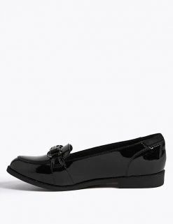 M&S Collection Shoes Kids Patent Leather Slip On Loafers (13 Small - 7 Large) 4 M&S Collection Shoes Kids Patent Leather Slip On Loafers (13 Small - 7 Large) -Cheap School Uniform Store SD 04 T72 8751B Y0 X EC 1