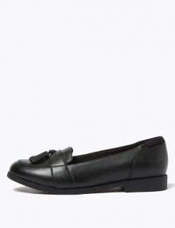M&S Collection Shoes Kids' Leather Freshfeet™ Loafers (13 Small - 7 Large) 10 M&S Collection Shoes Kids' Leather Freshfeet™ Loafers (13 Small - 7 Large) -Cheap School Uniform Store SD 04 T72 8755B Y0 X EC 1