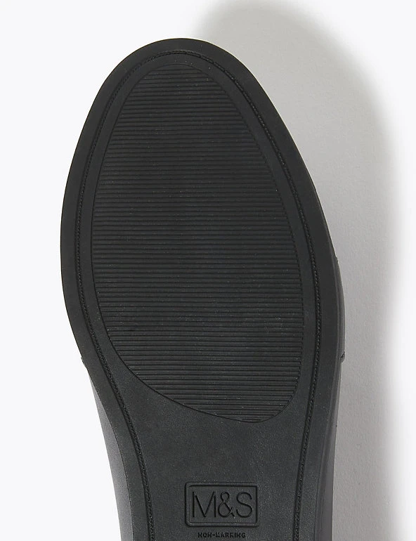 M&S Collection Shoes Kids' Leather Freshfeet™ Loafers (13 Small - 7 Large) 7 M&S Collection Shoes Kids' Leather Freshfeet™ Loafers (13 Small - 7 Large) - Image 5