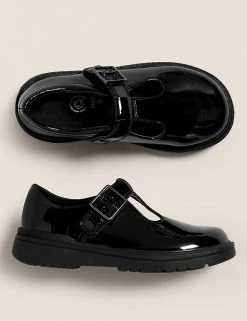 M&S Collection Kids' Leather Riptape T Bar School Shoes (8 Small - 1 Large) 4 M&S Collection Kids' Leather Riptape T Bar School Shoes (8 Small - 1 Large) -Cheap School Uniform Store SD 04 T72 8786B Y0 X EC 1