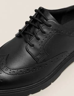 M&S Collection Kids' Leather Freshfeet™ School Shoes (13 Small - 9 Large) 11 M&S Collection Kids' Leather Freshfeet™ School Shoes (13 Small - 9 Large) -Cheap School Uniform Store SD 04 T72 8803B Y0 X EC 2