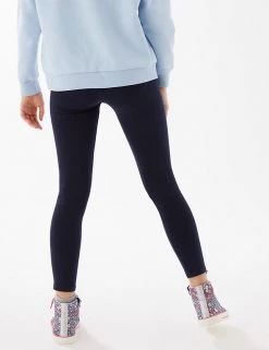 M&S Collection Cotton Rich Leggings With Stretch (2-16 Yrs) 11 M&S Collection Cotton Rich Leggings With Stretch (2-16 Yrs) -Cheap School Uniform Store SD 04 T74 3199V F0 X EC 3