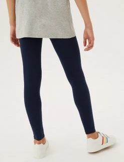 M&S Collection 5pk Cotton Rich Leggings (6-16 Yrs) -Cheap School Uniform Store SD 04 T74 3364E F0 X EC 2