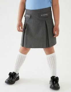 M&S Collection Skirts Girls' Embroided School Skirt (2-18 Yrs) 10 M&S Collection Skirts Girls' Embroided School Skirt (2-18 Yrs) -Cheap School Uniform Store SD 04 T76 0104 T0 X EC 1