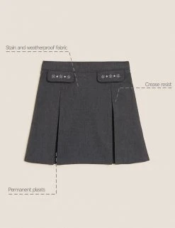 M&S Collection Skirts Girls' Embroided School Skirt (2-18 Yrs) 9 M&S Collection Skirts Girls' Embroided School Skirt (2-18 Yrs) -Cheap School Uniform Store SD 04 T76 0104 T0 X EC 90