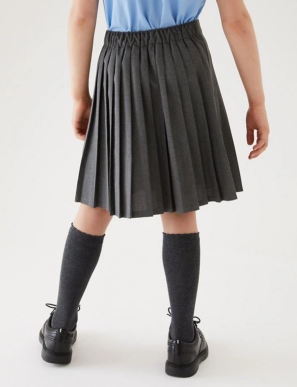 Girls' Easy Dressing Pull On School Skirt (2-16 Yrs) M&S Collection Skirts Girls' Easy Dressing Pull On School Skirt (2-16 Yrs) -Cheap School Uniform Store SD 04 T76 0113 T0 X EC 2