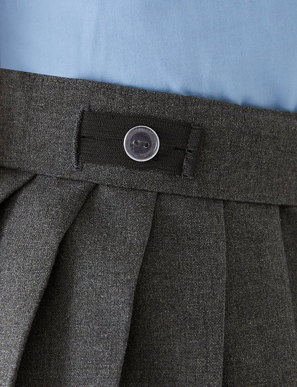 Girls' Easy Dressing Pull On School Skirt (2-16 Yrs) M&S Collection Skirts Girls' Easy Dressing Pull On School Skirt (2-16 Yrs) -Cheap School Uniform Store SD 04 T76 0113 T0 X EC 3