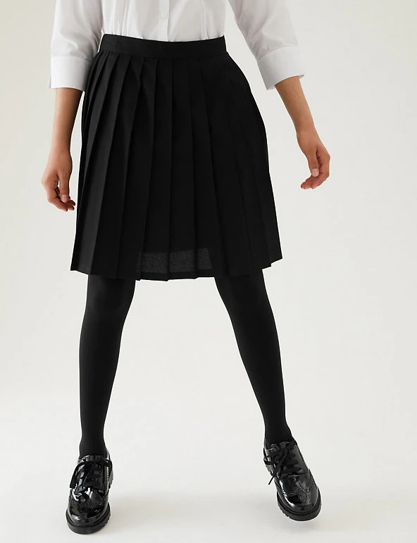 Girls' Easy Dressing Pull On School Skirt (2-16 Yrs) M&S Collection Skirts Girls' Easy Dressing Pull On School Skirt (2-16 Yrs) -Cheap School Uniform Store SD 04 T76 0113 Y0 X EC 1