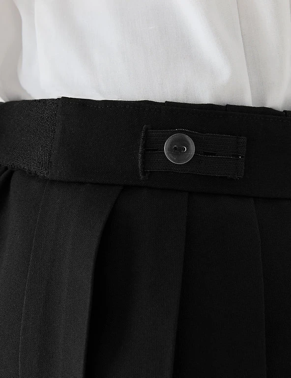 Girls' Easy Dressing Pull On School Skirt (2-16 Yrs) M&S Collection Skirts Girls' Easy Dressing Pull On School Skirt (2-16 Yrs) -Cheap School Uniform Store SD 04 T76 0113 Y0 X EC 3