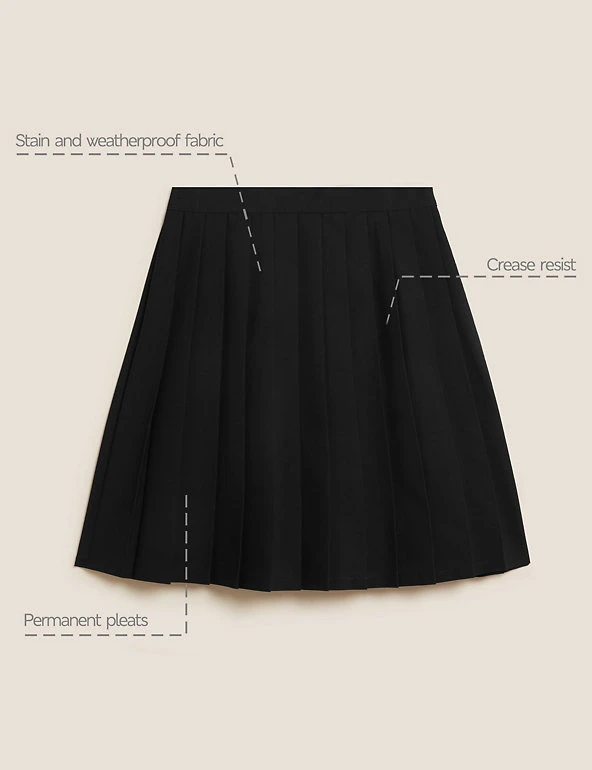 Girls' Easy Dressing Pull On School Skirt (2-16 Yrs) M&S Collection Skirts Girls' Easy Dressing Pull On School Skirt (2-16 Yrs) -Cheap School Uniform Store SD 04 T76 0113 Y0 X EC 90
