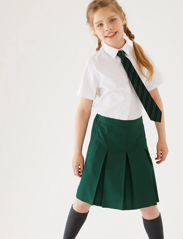M&S Collection Skirts Girls' Permanent Pleats School Skirt (2-16 Yrs) 27 M&S Collection Skirts Girls' Permanent Pleats School Skirt (2-16 Yrs) - Image 25