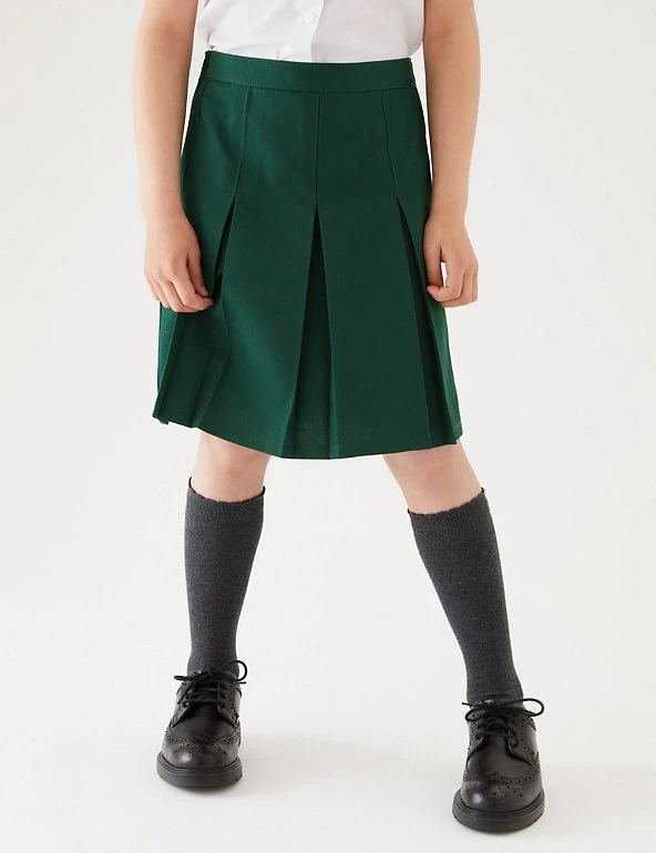 M&S Collection Skirts Girls' Permanent Pleats School Skirt (2-16 Yrs) 29 M&S Collection Skirts Girls' Permanent Pleats School Skirt (2-16 Yrs) - Image 27